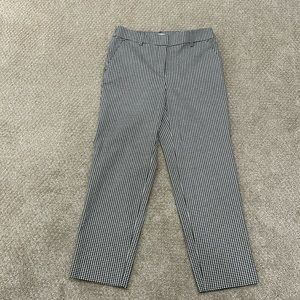 LOFT houndstooth pants